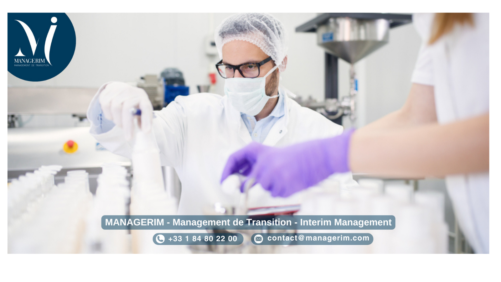 Pharmacien Responsable Qualité Manager de Transition MANAGERIM