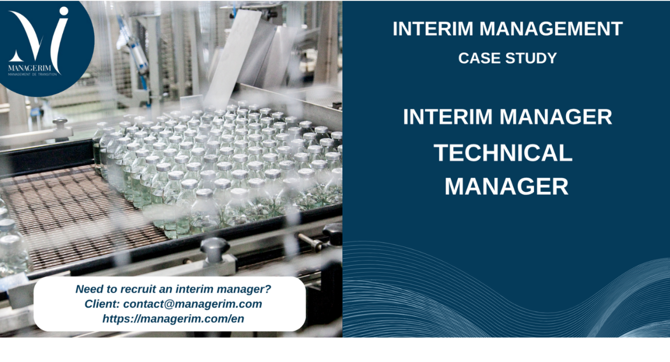 Interim Manager Technical Manager MANAGERIM