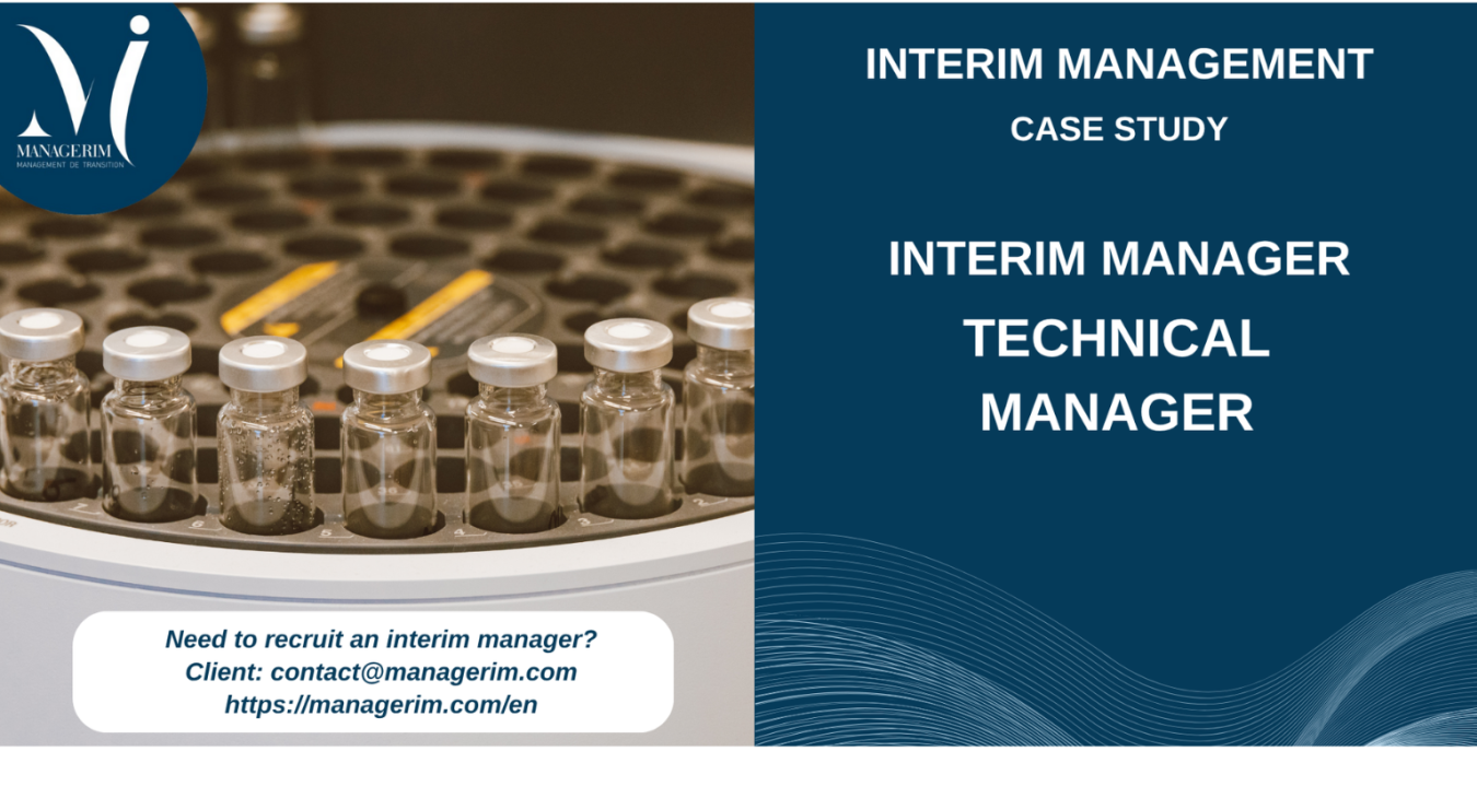 Interim Manager Technical Manager MANAGERIM