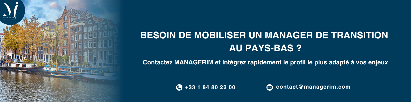 Manager de Transition Pays-Bas MANAGERIM