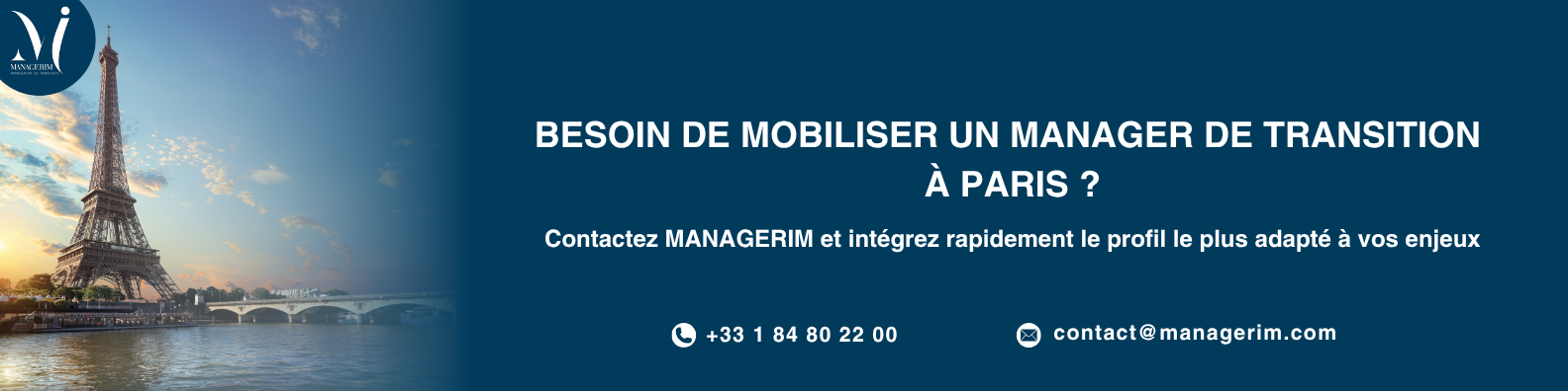 Manager de Transition Paris MANAGERIM