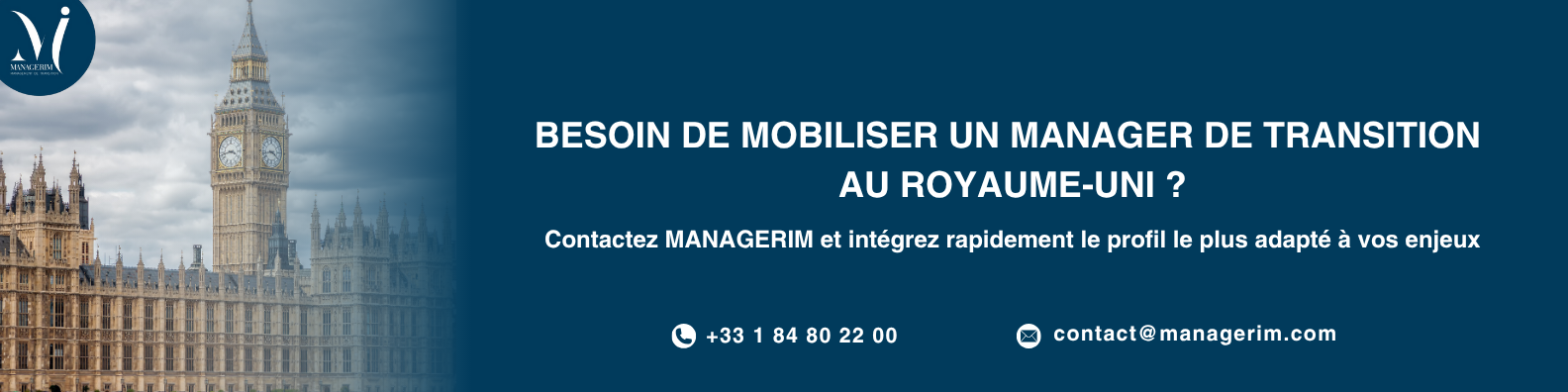 Manager de Transition Royaume-Unis MANAGERIM