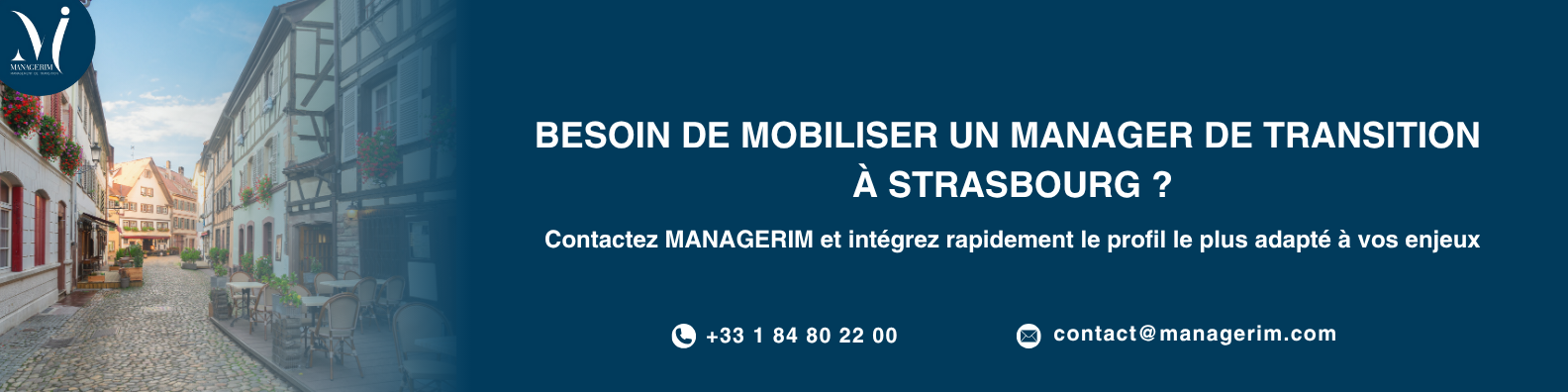 Manager de Transition Strasbourg MANAGERIM