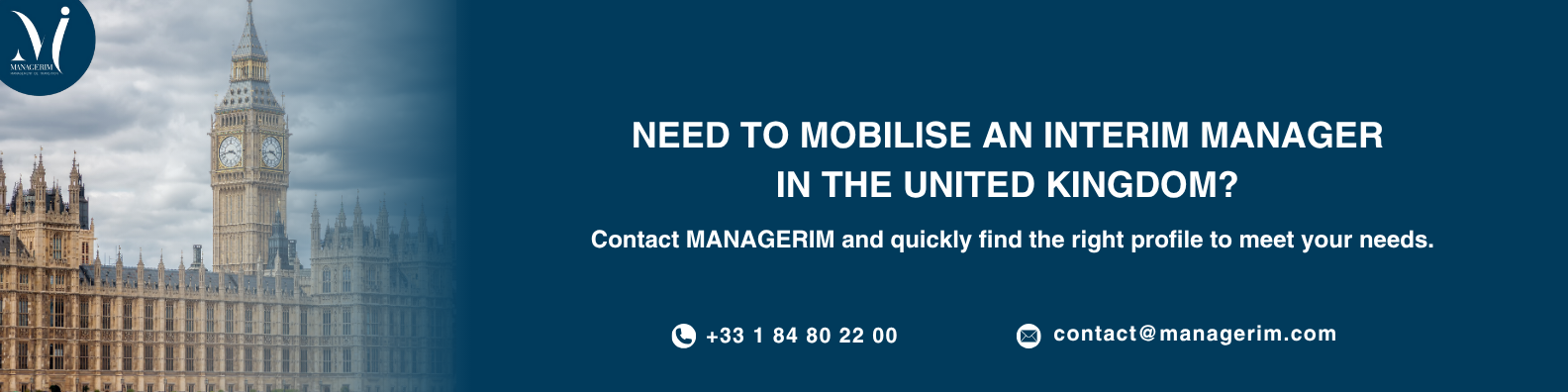Interim Manager in the UK MANAGERIM