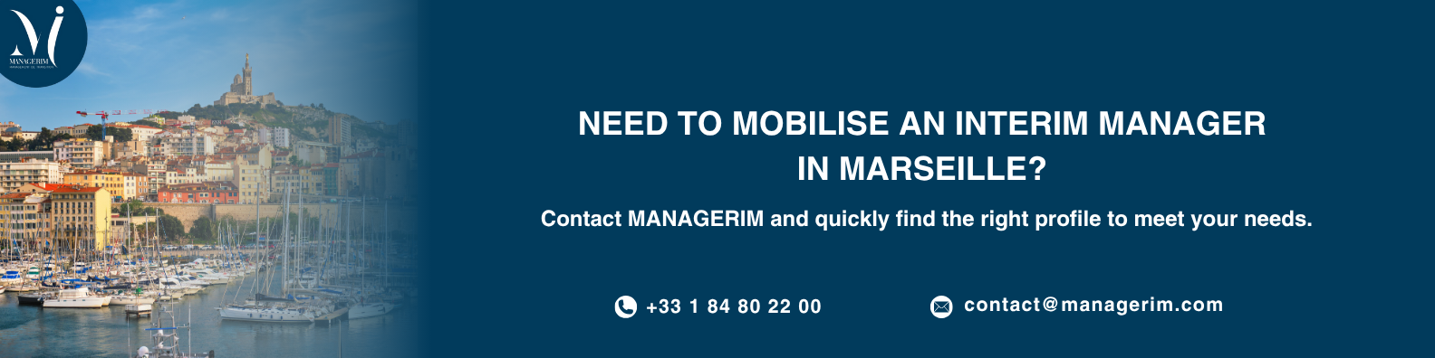 Interim Manager Marseille MANAGERIM