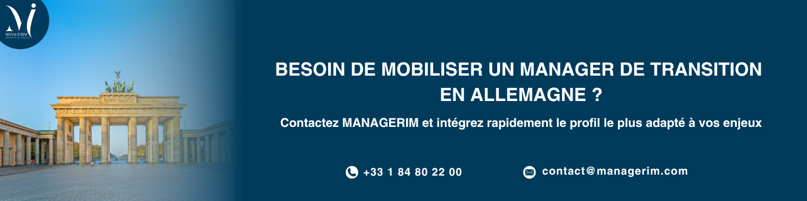 Manager de Transition Allemagne MANAGERIM