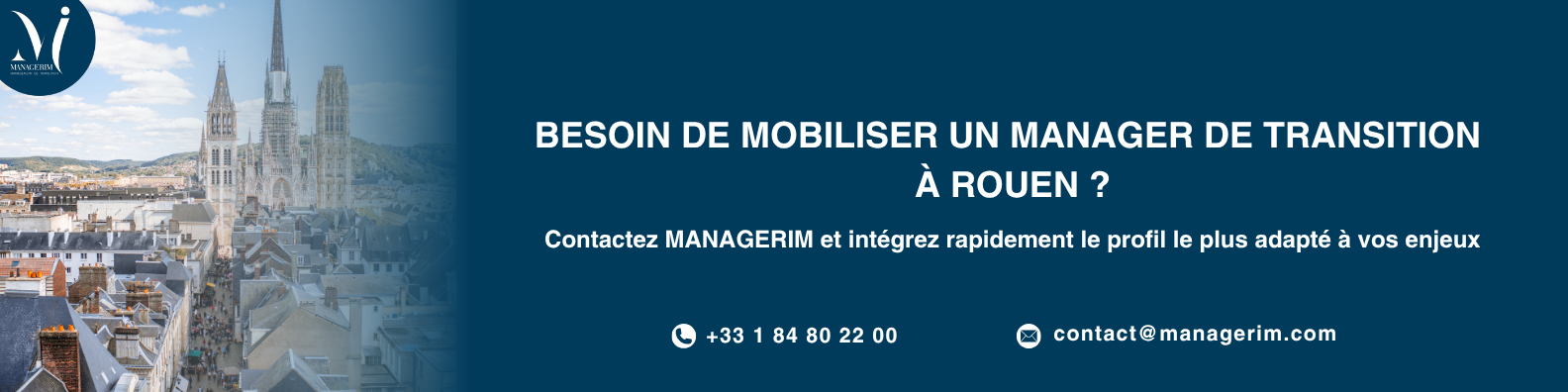 Manager de Transition Rouen MANAGERIM