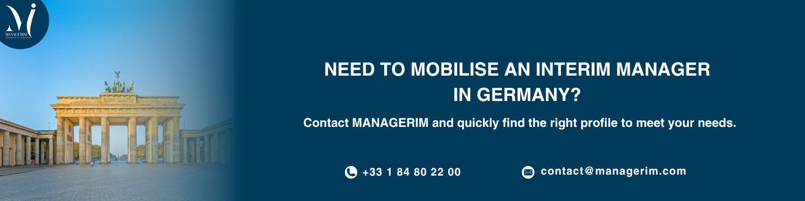 Interim manager Germany MANAGERIM