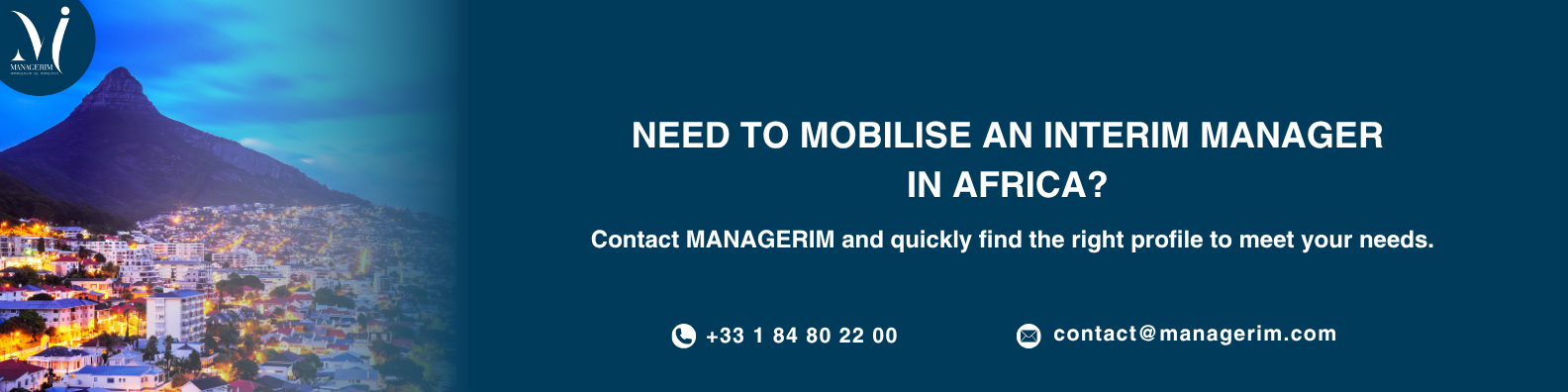 Interim Manager Africa MANAGERIM