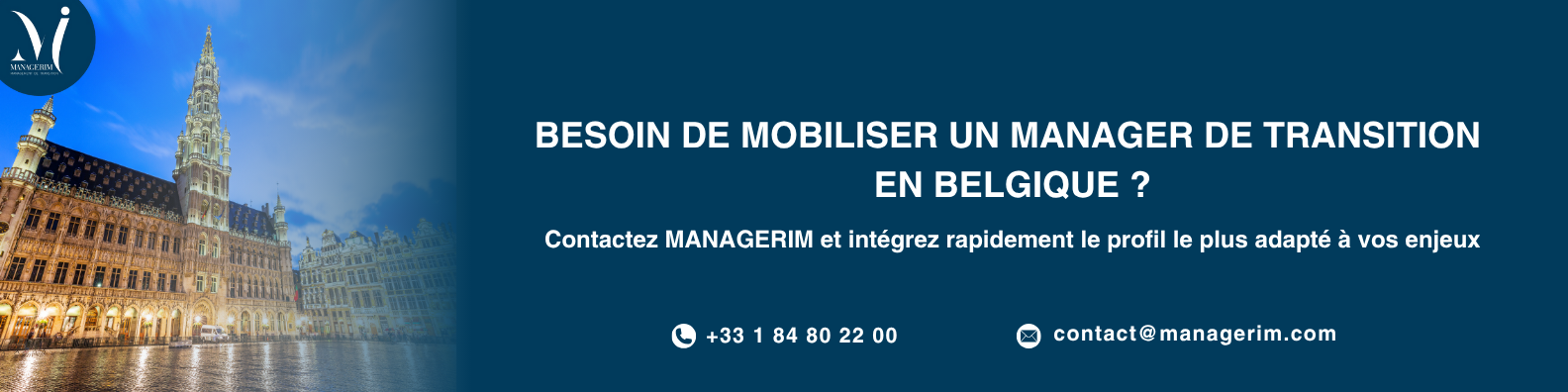 Manager de Transition Belgique MANAGERIM