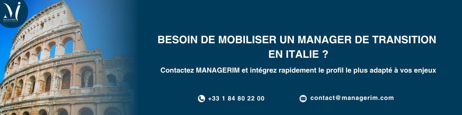 Manager de Transition Italie MANAGERIM