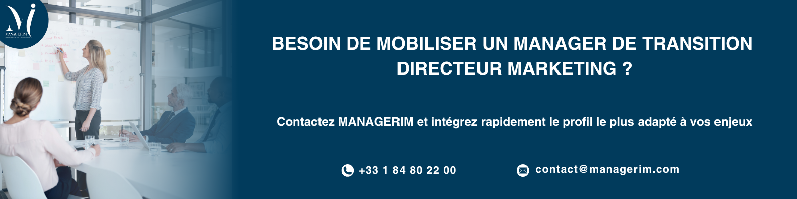 Manager de Transition Directeur Marketing MANAGERIM