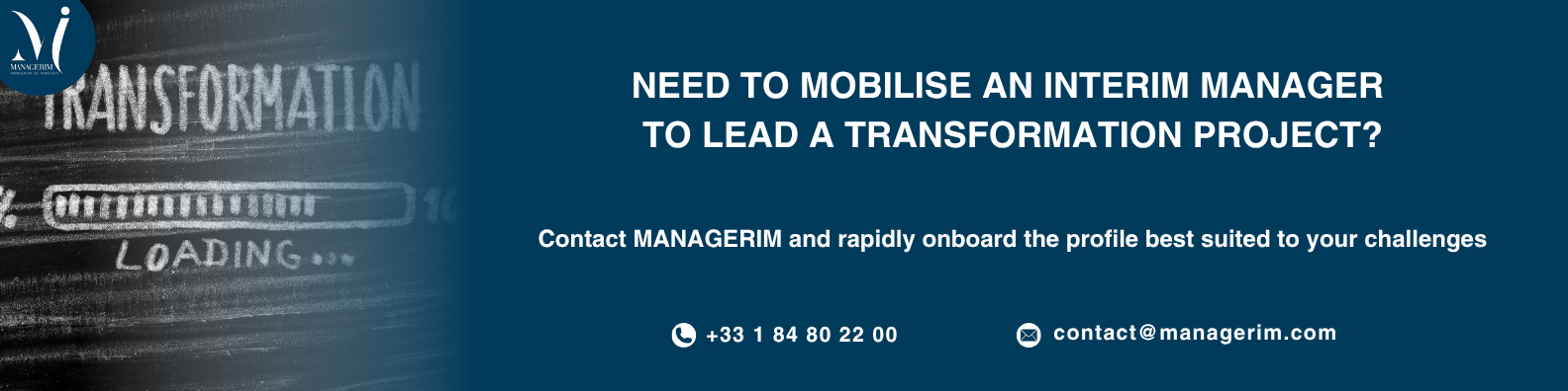 Organisational or Business Transformation MANAGERIM