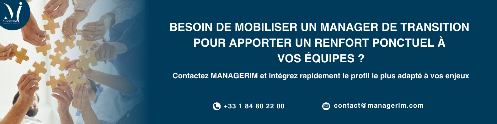 Renforcer Ponctuellement une equipe Management de Transition MANAGERIM