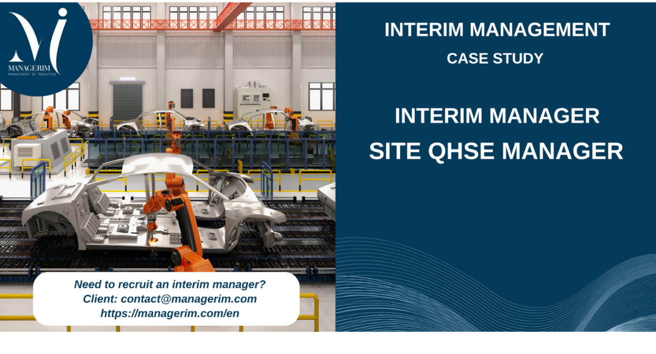 Interim Manager Site QHSE Manager MANAGERIM