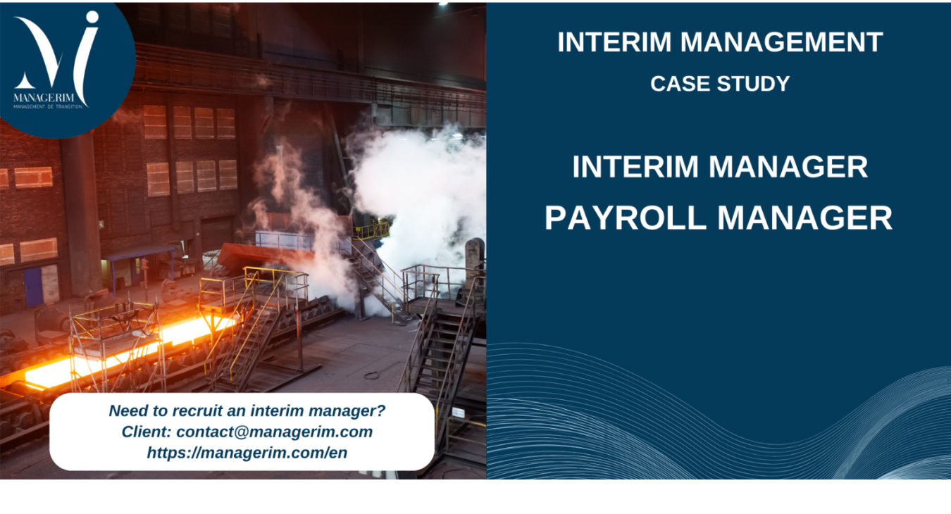 Interim Manager Payroll Manager MANAGERIM