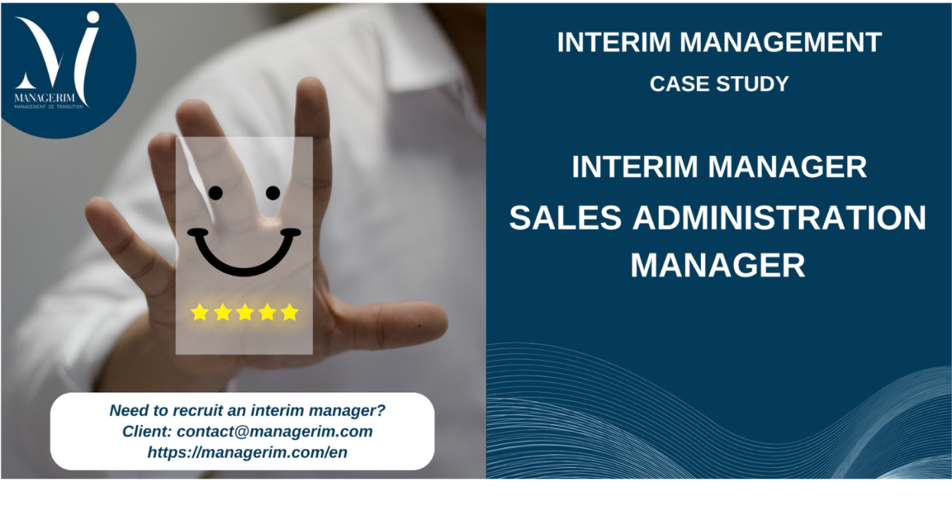 Interim Manager Sales Administration Manager MANAGERIM