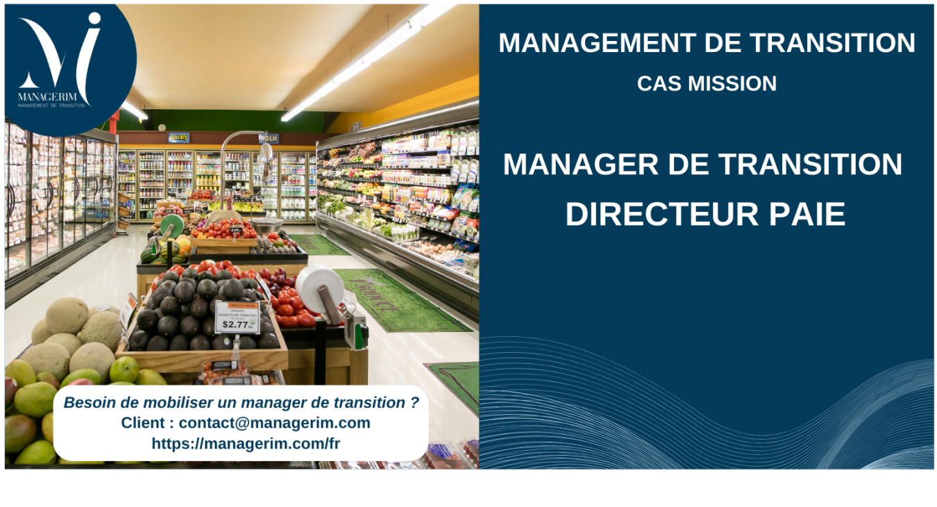 Manager de Transition Directeur Paie MANAGERIM