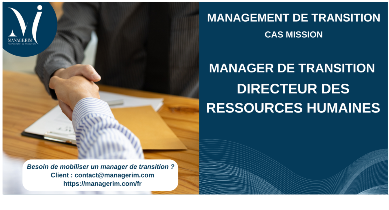 Manager de Transition DRH Services MANAGERIM