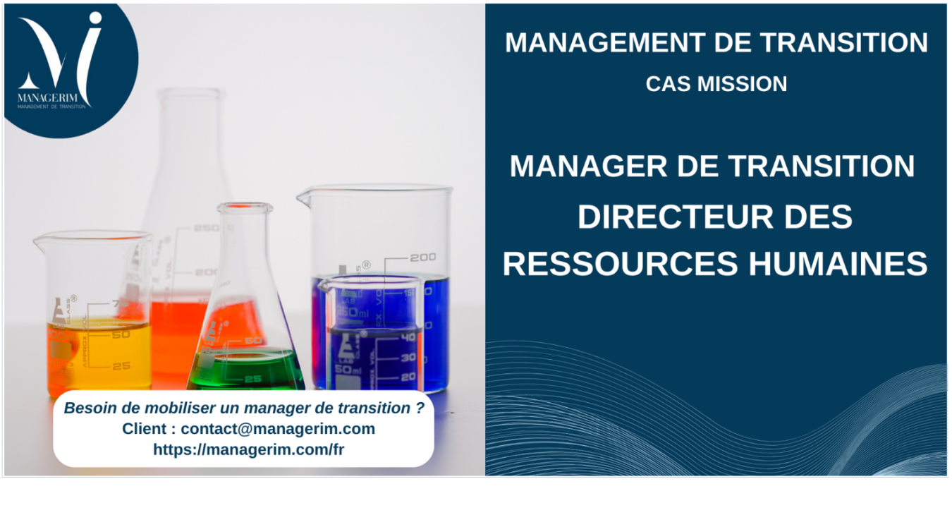 Management de Transition Directeur des Ressources Humaines Chimie MANAGERIM