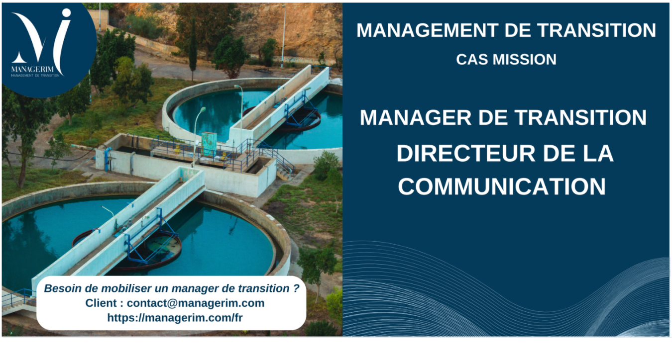 Management de Transition Directeur Communication Utilities et Environnement MANAGERIM