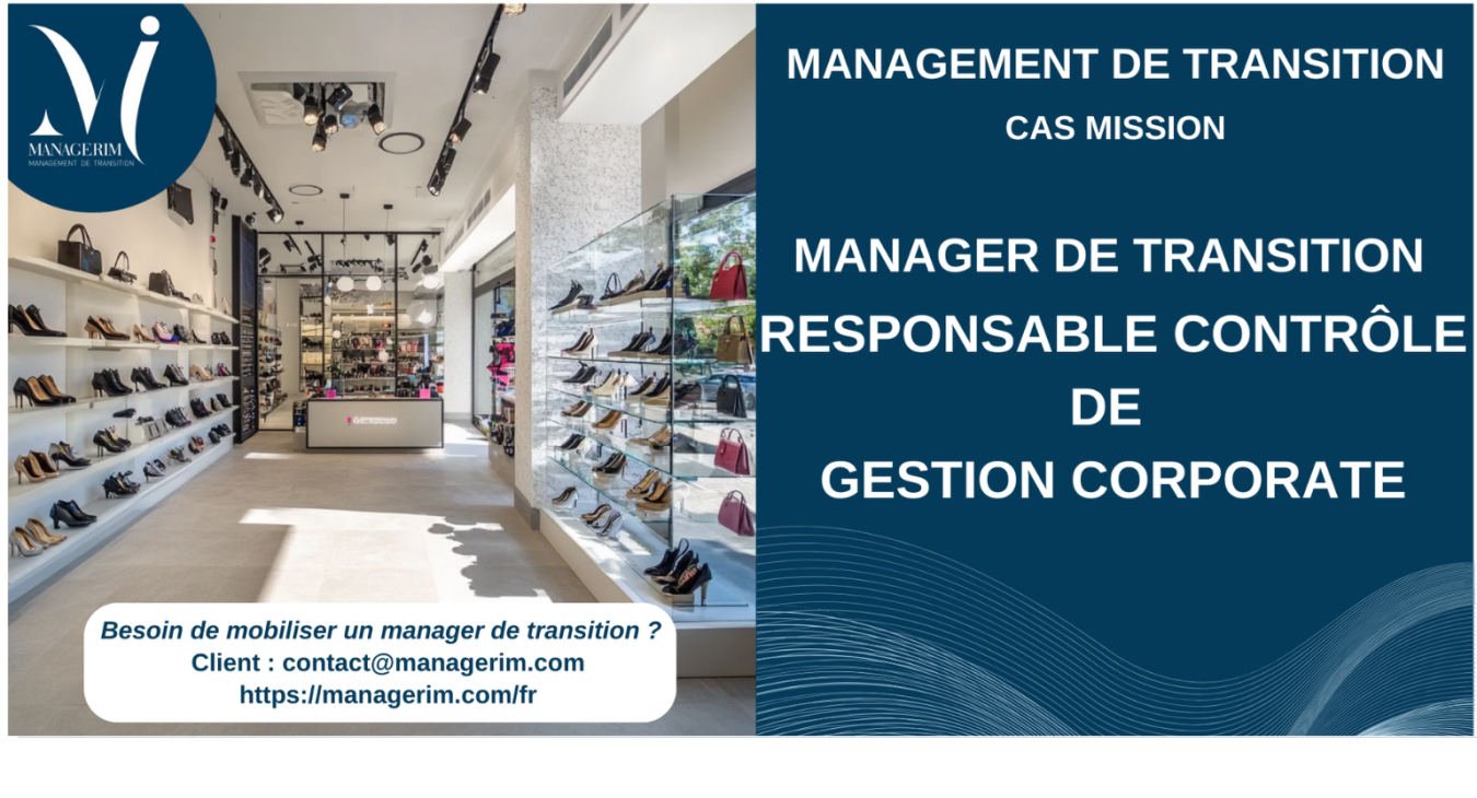 Management de Transition Responsable Contrôle de Gestion Corporate Retail MANAGERIM