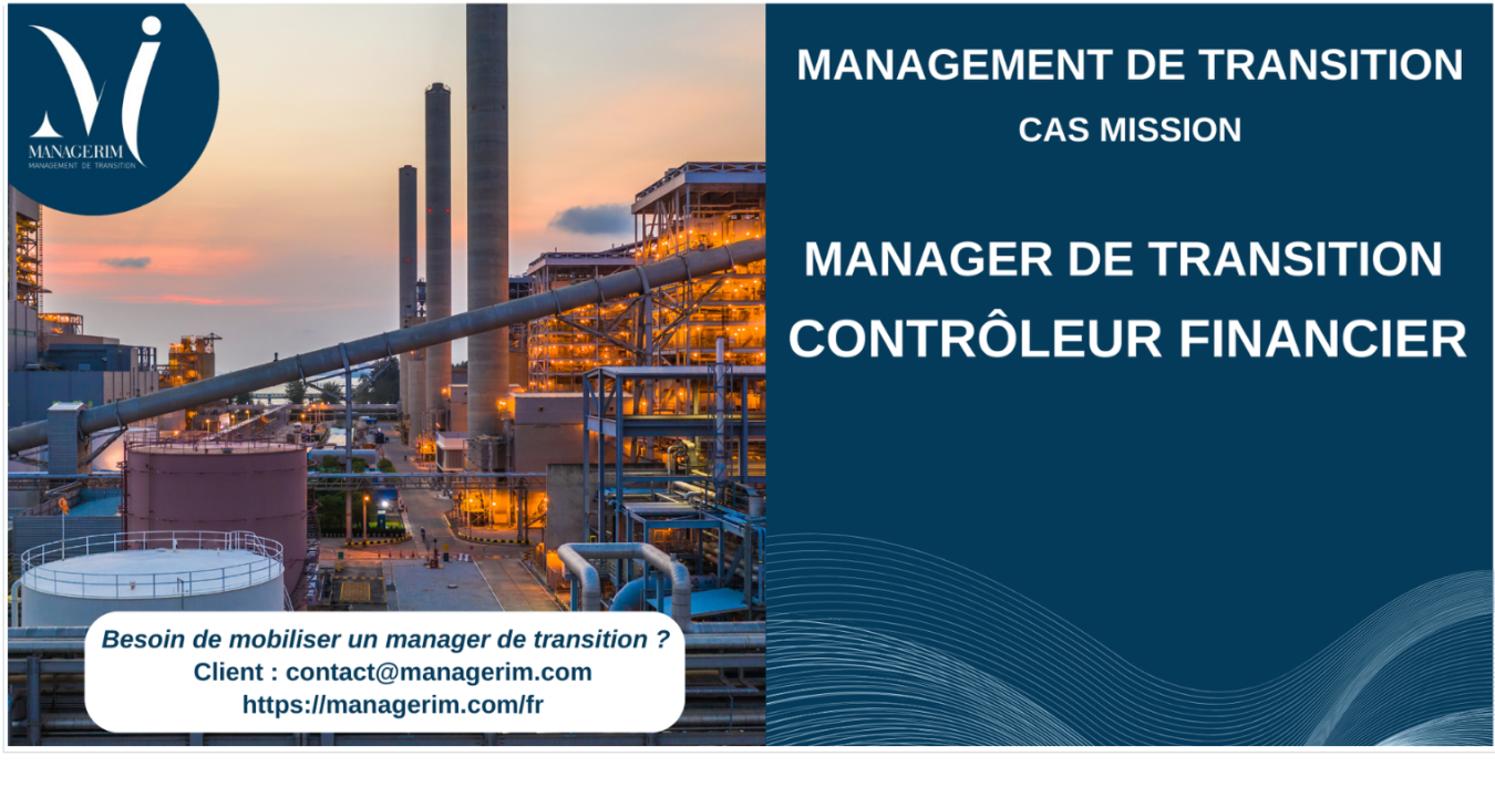 Manager de Transition Contrôleur Financier Industrie MANAGERIM