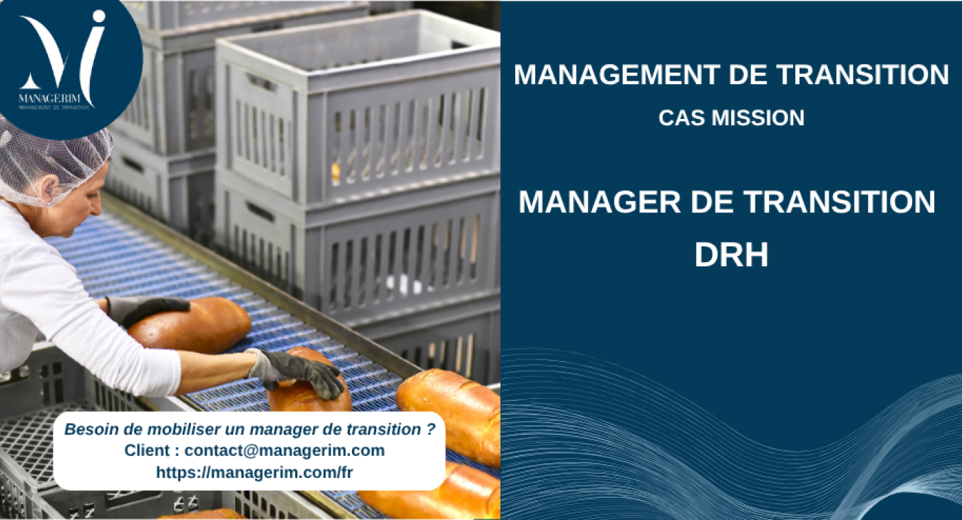 Management de Transition Directeur Ressources Humaines France Industrie Agroalimentaire MANAGERIM