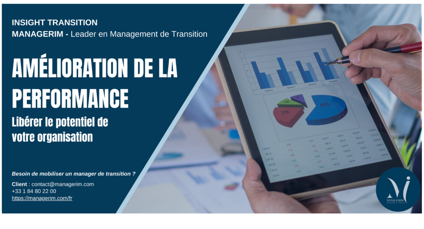 Amélioration de la performance grâce au Management de Transition MANAGERIM