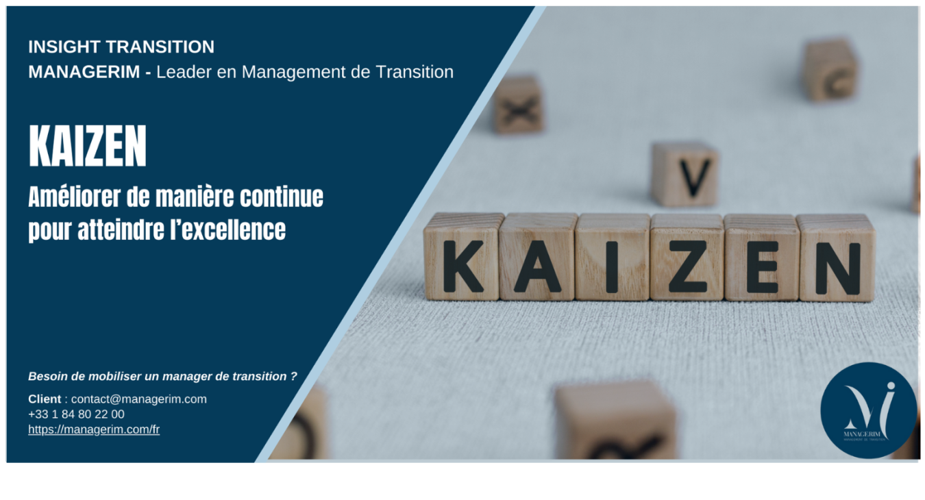 Démarche Kaizen et Management de Transition MANAGERIM