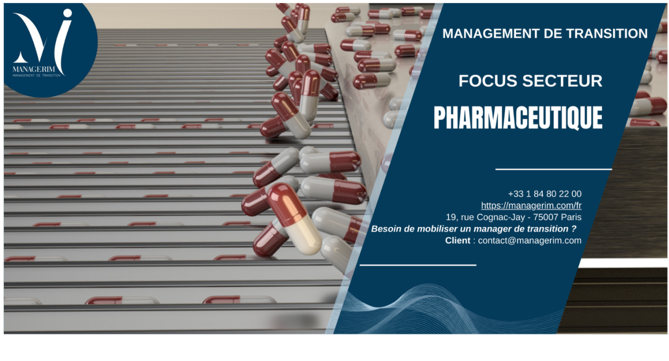 Industrie pharmaceutique management de transition