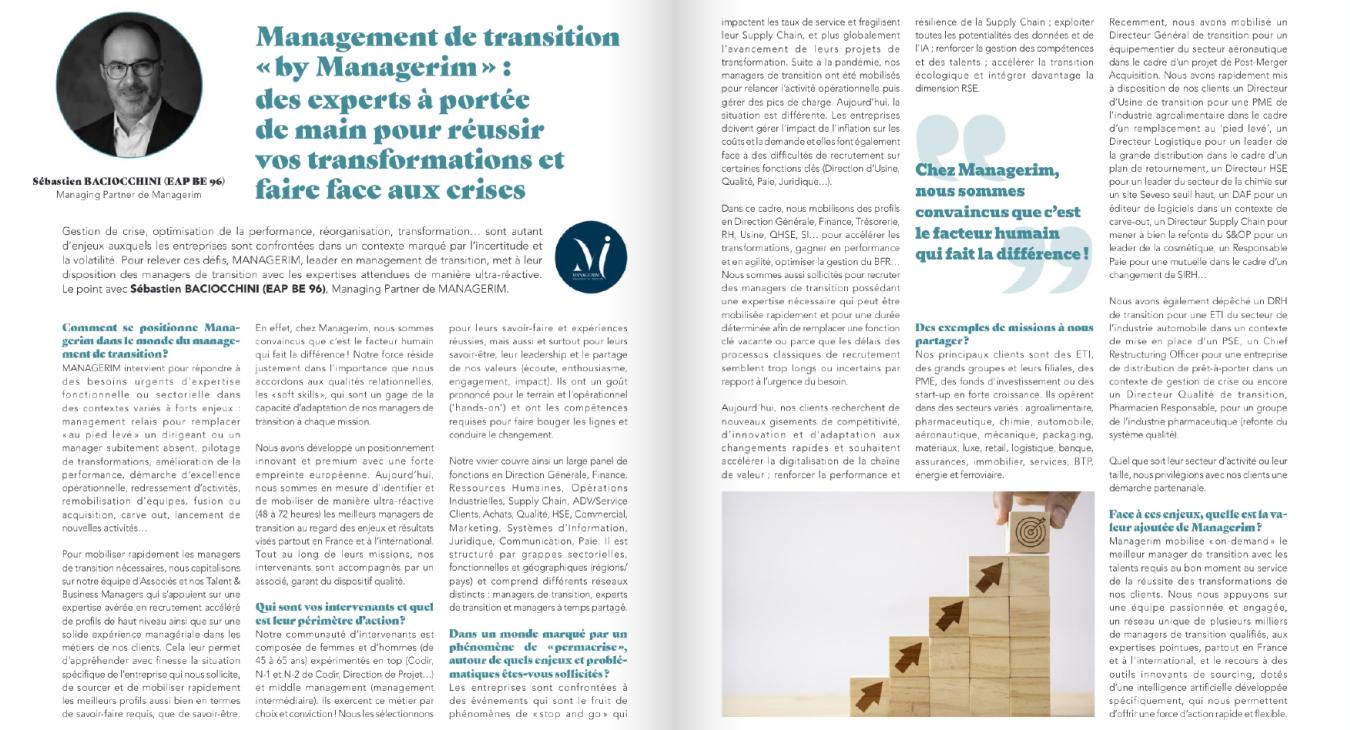 MANAGERIM ESCP Alumni Management de Transition