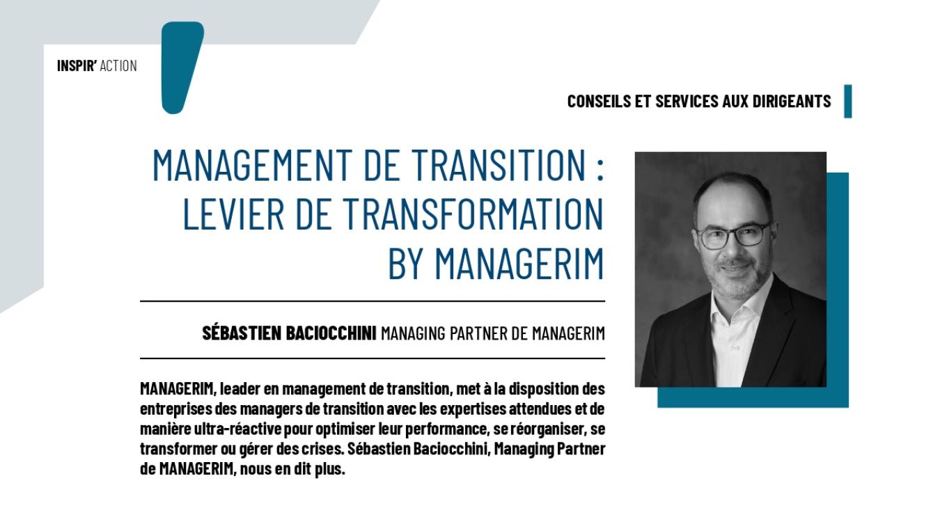 Manager de Transition Medef Paris MANAGERIM