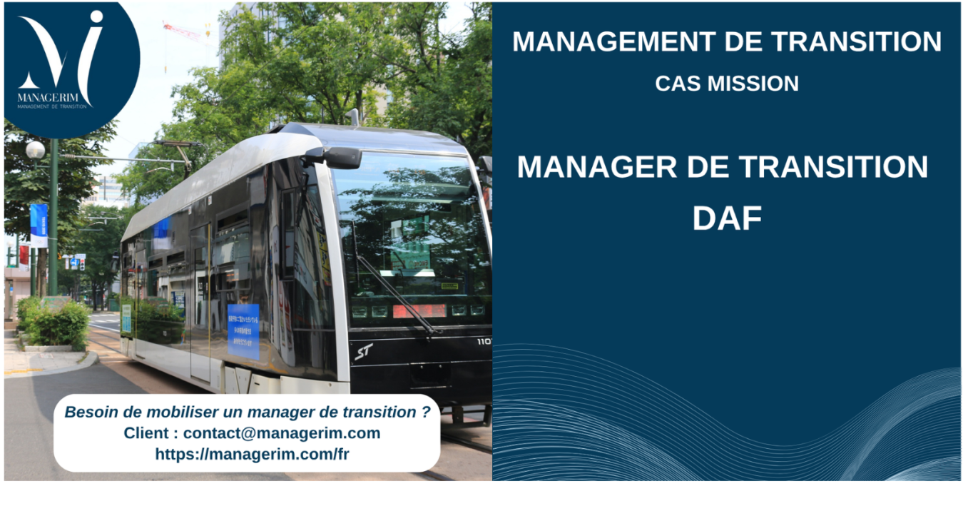 Manager de Transition DAF Opérateur de Transport de Passagers MANAGERIM
