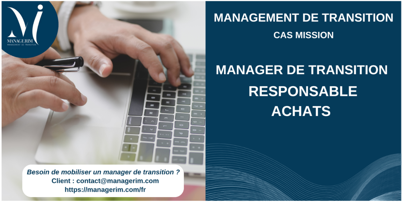 Manager de Transition Responsable Achats secteur financier MANAGERIM