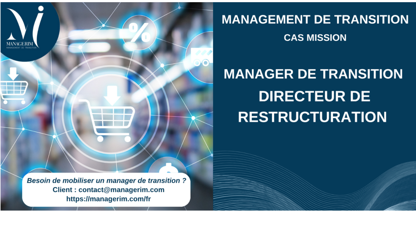 Manager de Transition Directeur Restructuration Secteur Distribution MANAGERIM  