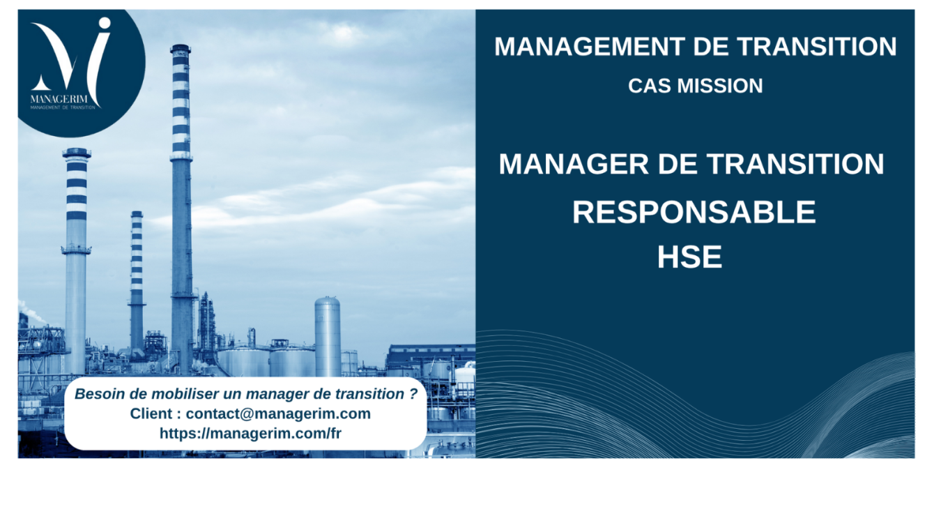 Management de Transition Responsable HSE Industrie Automobile MANAGERIM