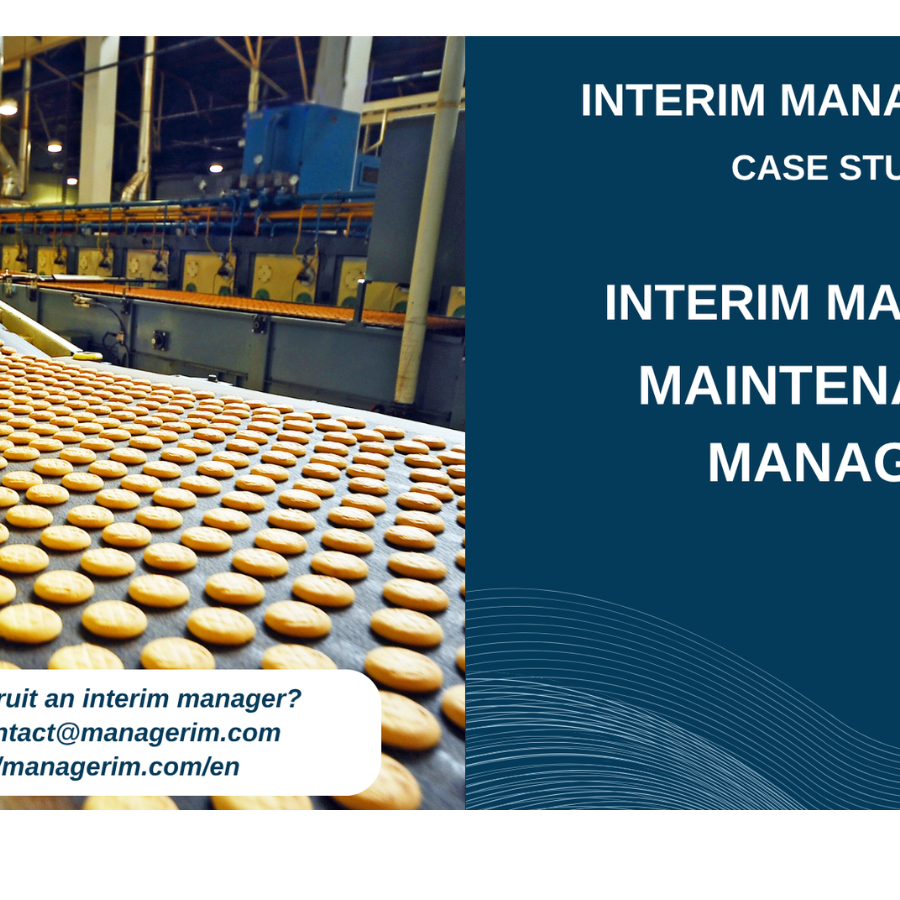Interim Manager Maintenance Manager MANAGERIM