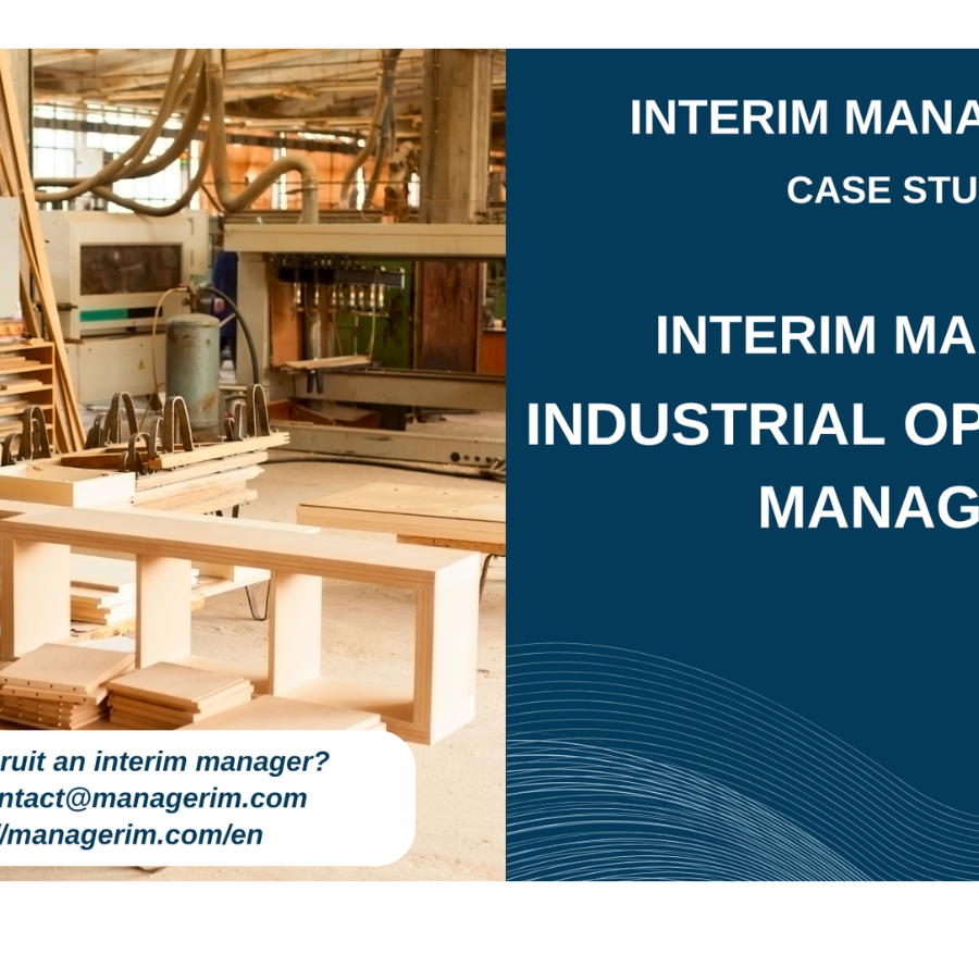 Interim Manager Industrial Operations Manager MANAGERIM