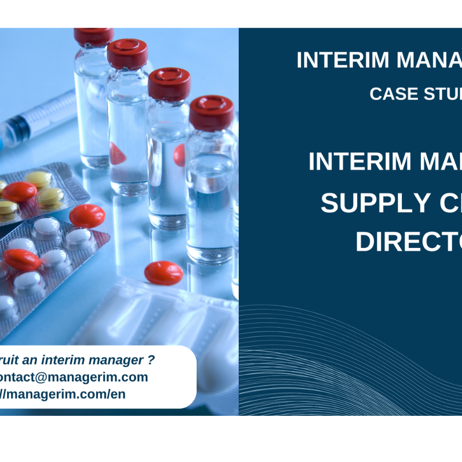 Interim Manager Supply Chain Director MANAGERIM