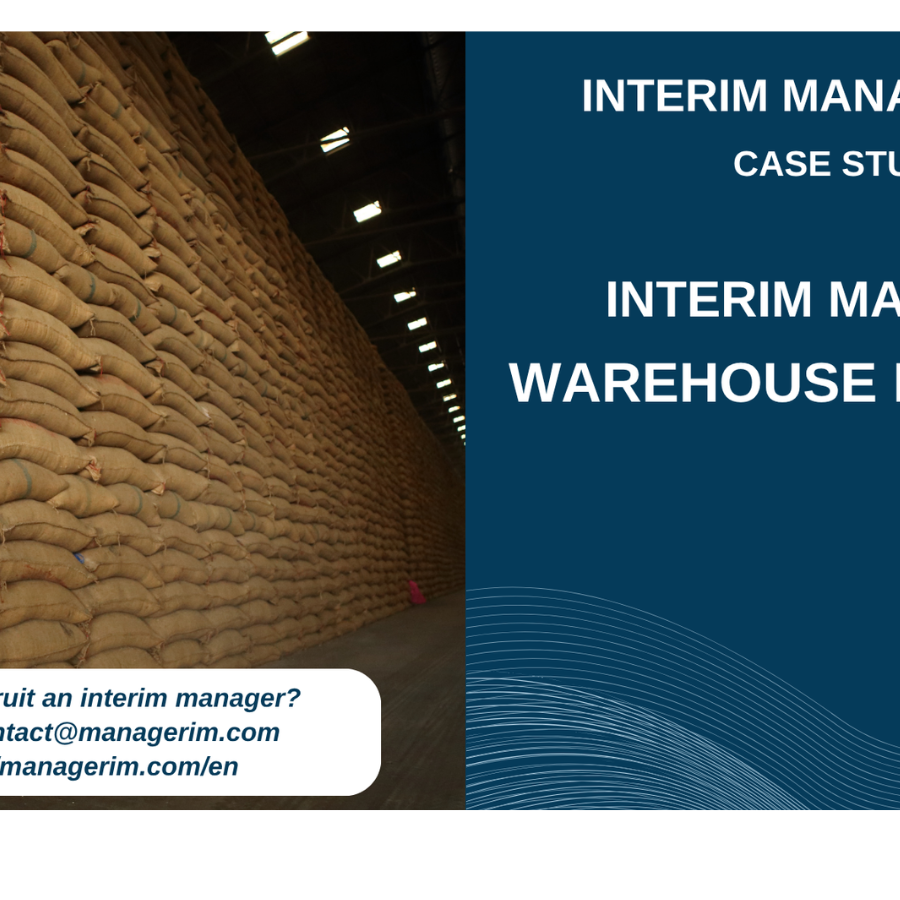 Interim Manager Warehouse Manager MANAGERIM