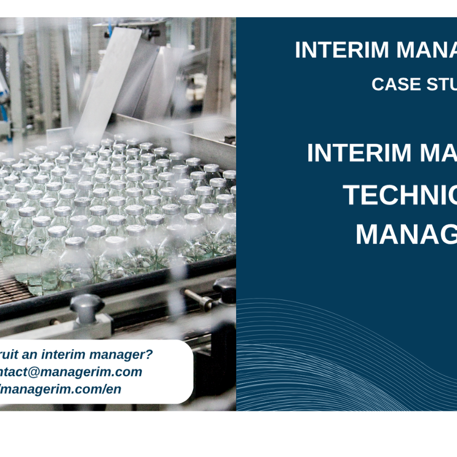 Interim Manager Technical Manager MANAGERIM