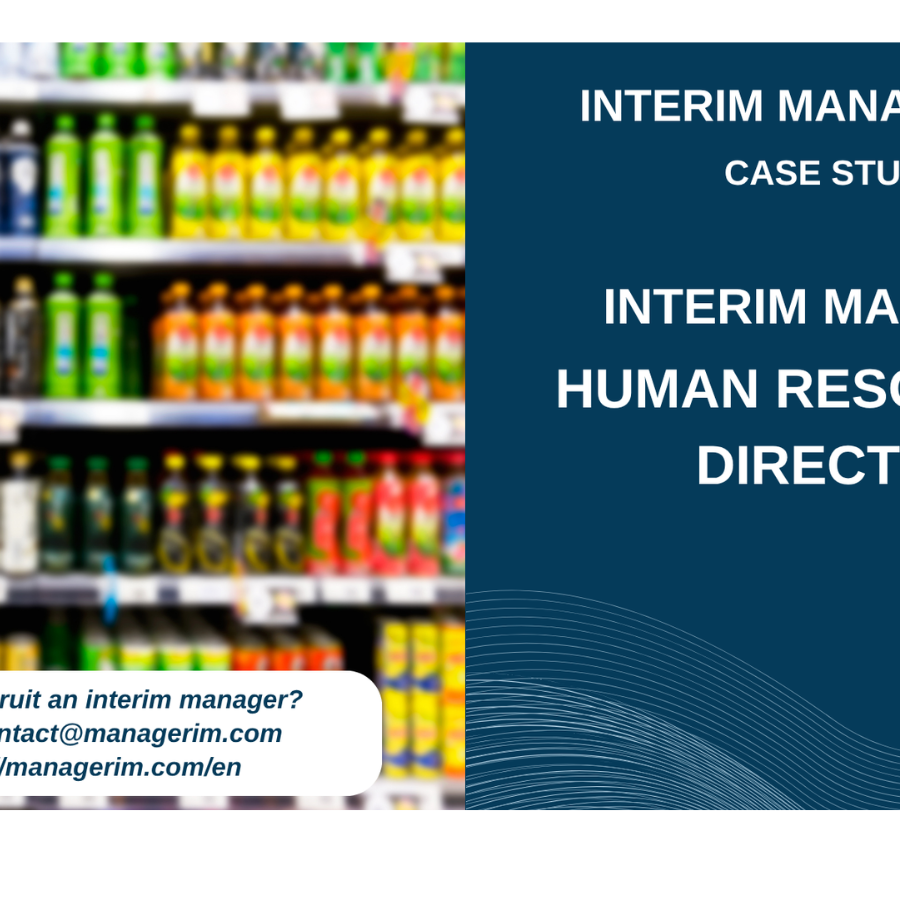 Interim Manager Human Resources Director MANAGERIM