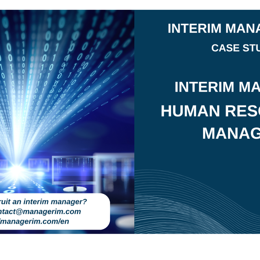 Interim Manager Human Resources Manager MANAGERIM