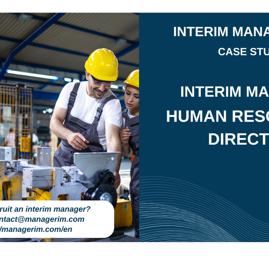 Interim Manager Human Resources Director MANAGERIM