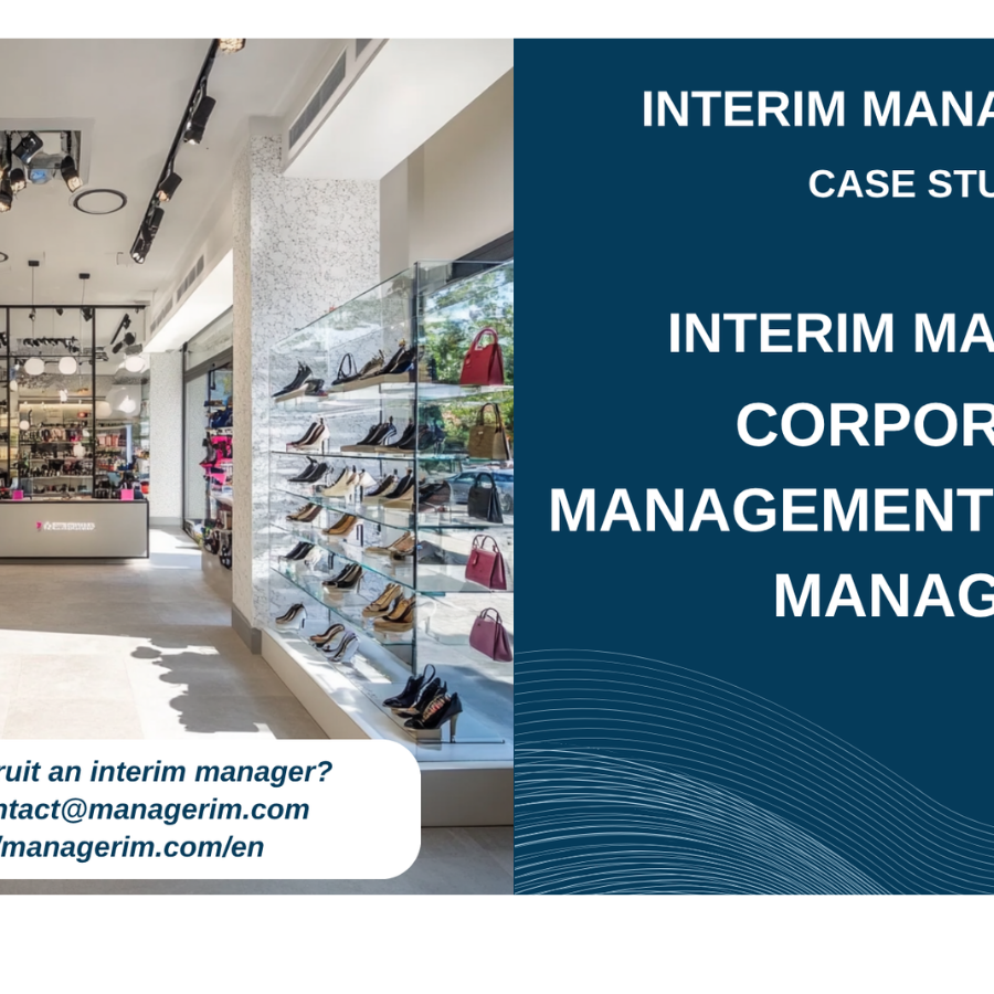 Interim Manager Corporate Management Control Manager MANAGERIM