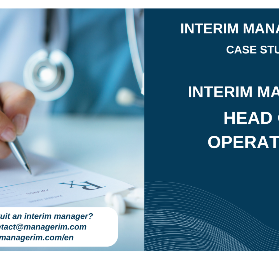 Interim Manager Head of Operations MANAGERIM