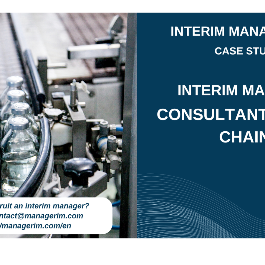 Interim Manager Supply Chain Consultant MANAGERIM