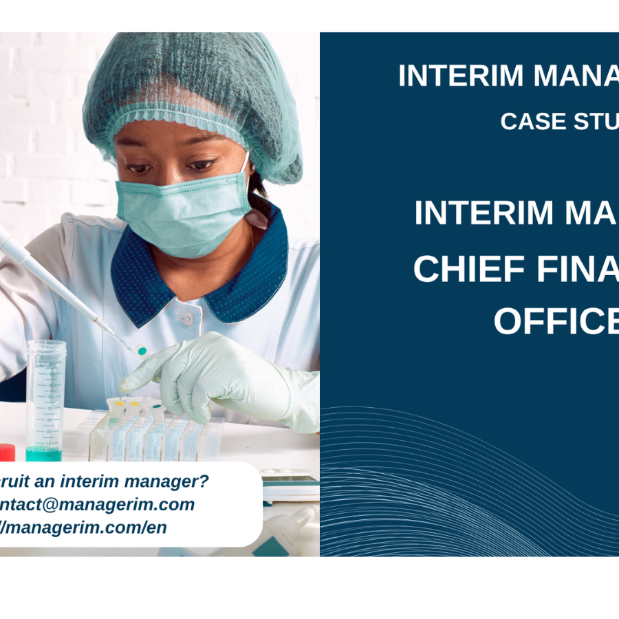 Interim Manager Chief Financial Officer - Medtech MANAGERIM