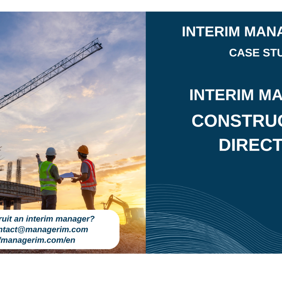 Interim Manager Construction Director MANAGERIM